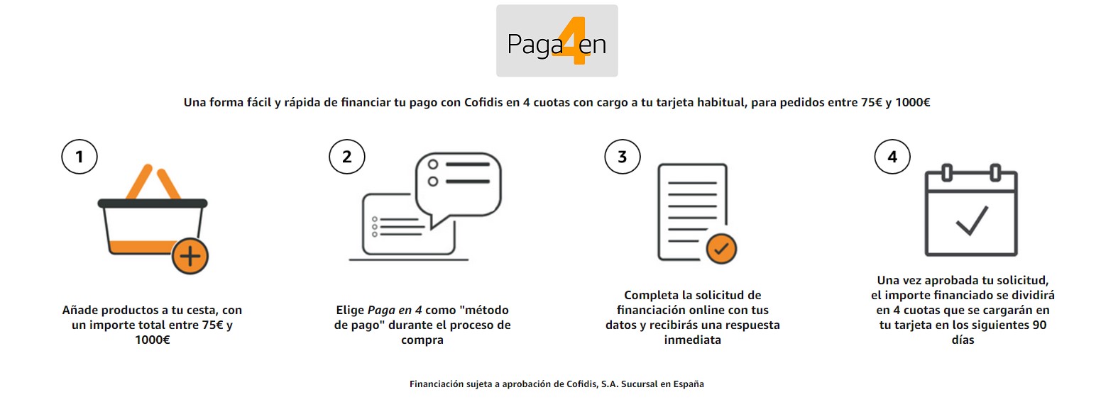 paga en 4 de amazon